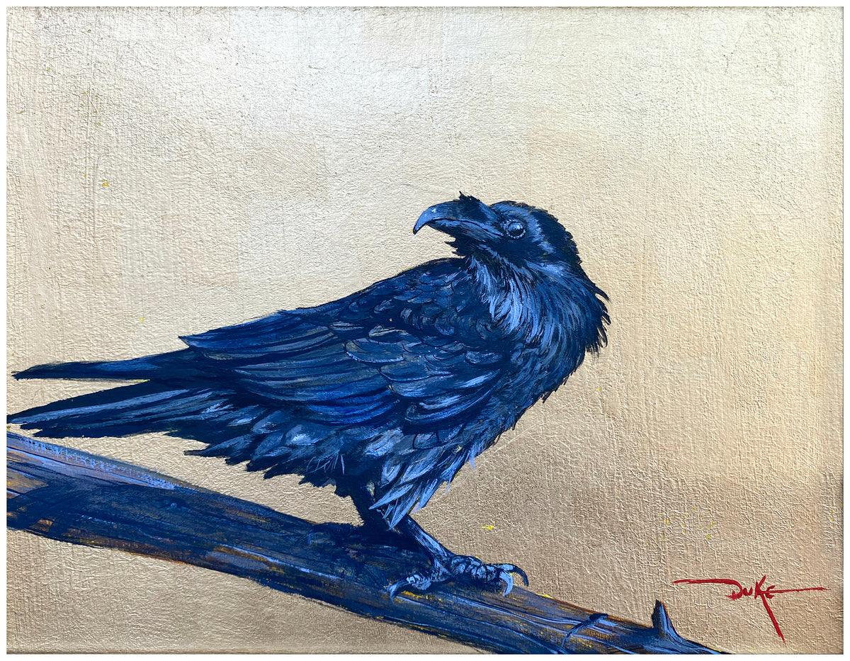 Speaking of Crows oil painting by Duke Windsor